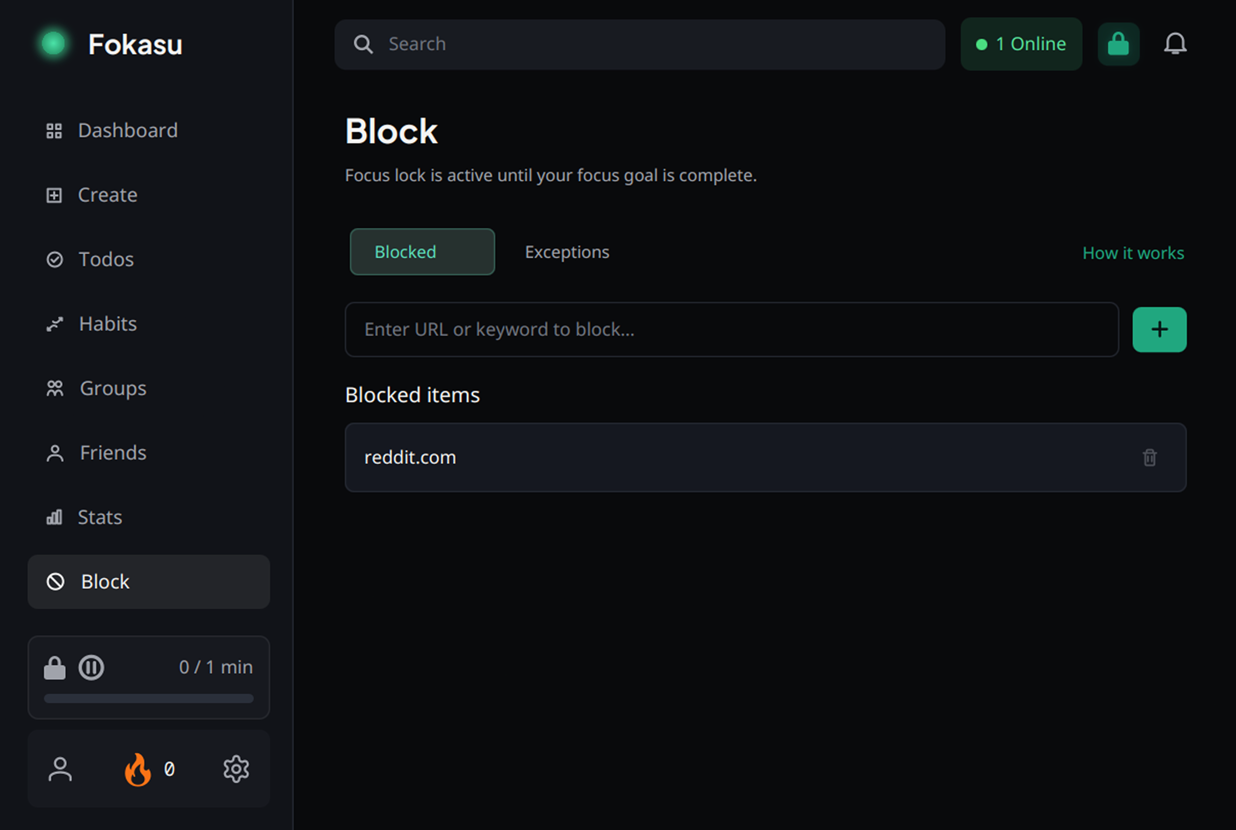 Fokasu block list with reddit.com added